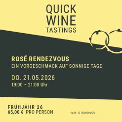 ROSÉ RENDEZVOUS-EIN VORGESCHMACK AUF SONNIGE TAGE-Do.21.05.26-19-21 Uhr